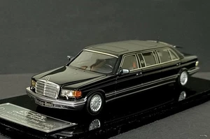 1/43 Mercedes-Benz 1000 SEL Limousin PULLMAN W126 BLACK RESIN  Classik Models - Picture 1 of 14