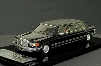 1/43 Mercedes-Benz 1000 SEL Limousin PULLMAN W126 BLACK RESIN  Classik Models - Image 1 of 4