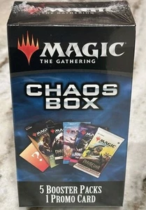Magic the Gathering 2025 Mystery Chaos Box (5 Assorted Boosters + 1 Promo Card)! - Picture 1 of 2