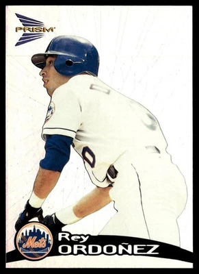 1999 Pacific Prism Rey Ordonez New York Mets #95 - Image 1 of 2
