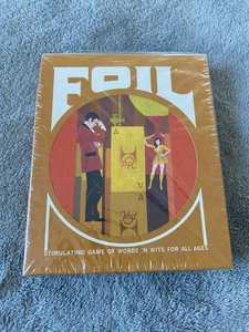 Vintage 1970 FOLIE 3M Gamette Bücherregal Spiel der Worte & Witze VERSIEGELT NEUE KARTEN - Bild 1 von 3