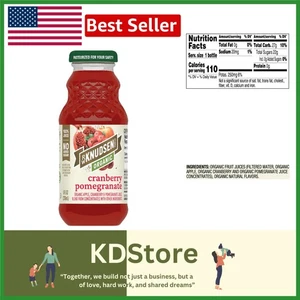 Jugo de granada de arándano orgánico Pure Bliss - Paquete de 12 - Imagen 1 de 8