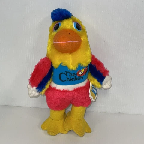 DAKIN THE FAMOUS CHICKEN STUFFED PLUSH DOLL SAN DIEGO PADRES 1983 12" MASCOT MLB Cover