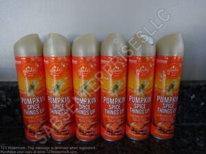 6 Glade Spray Air Fresheners Limited Edition PUMPKIN SPICE THINGS UP Scent 8oz.