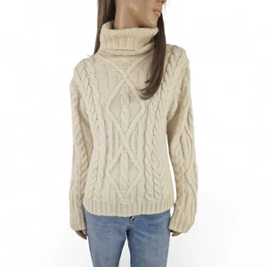 Aran Crafts Merino Wool Jumper Size 40 L - Picture 1 of 6