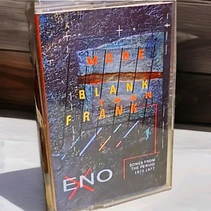 Brian Eno "More Blank Than Frank songs from the period 1973-1977" Cassette Tape - Picture 1 of 10