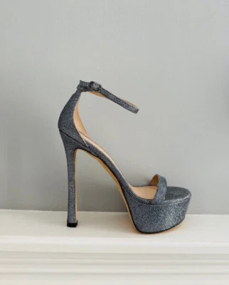 Stuart Weitzman Nudistcurve Hollywood Gunmetal Plataforma 9 Foto 1 de 4