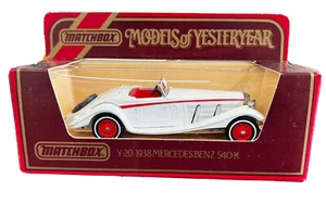 Matchbox Cars of Yesteryear 1938 Mercedes Benz 540K Die Cast Made In England NIB - Picture 1 of 4