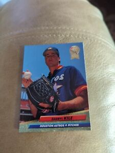 1992 Fleer Ultra #206 Darryl Kile Rookie Card Houston Astros RC