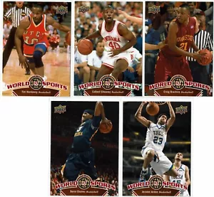 2010 Upper Deck World of Sports - Basketball (5) T.Hardaway/C.Cheaney/D.Ebanks - Picture 1 of 2