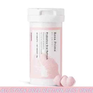 Best Price Unichi Rosa Prima Probiotics Oral Refresh 30 Tablets - Picture 1 of 6