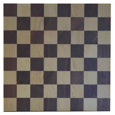 Checker Board Game Solid Wood Amish Built With Checkers Solid Maple & Walnut - Image 1 of 2