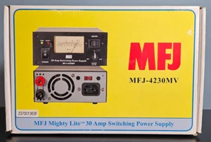 MFJ Mighty Lite™ 30 Amp Switching Power Supply, MFJ-4230MV , New in Open Box! - Zdjęcie 1 z 5