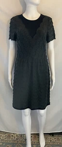 Marc by Marc Jacobs Dress Black Eyelet Dots  - Picture 1 of 6