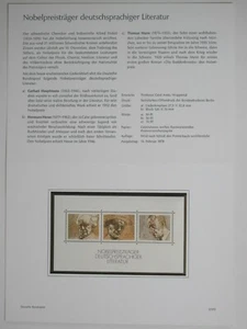 Deutsche Bundespost Ministerkarte     - Picture 1 of 1