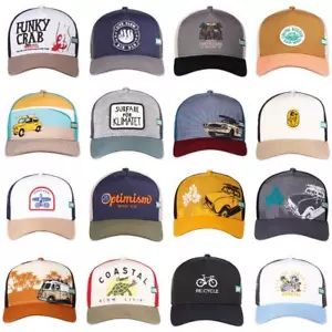 Coastal HFT Trucker Cap Kollektion 2022 Basecap Meshcap Kappe Surf Beach Costal - Picture 1 of 67