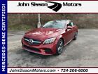 2021 Mercedes-Benz C-Class C 300 designo Cardinal Red Metallic Mercedes-Benz C-Class with 27205 Miles available n