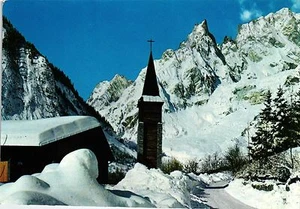 Postcard Non V.T.A Courmayeur M. 1224 - Glacier Del Brenva Da Entreves - Picture 1 of 1