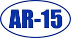 AR-15 Vinyl Decal Car Bumper Sticker Window Gun Assault Rifle AR 15 Truck AR15