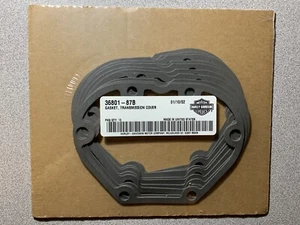 NEW GENUINE Harley Davidson 36801-87B Transmission Cover Gasket, 10-pack - Picture 1 of 1