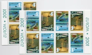2001 - Europa CEPT (Azerbaigian) - Acqua ricchezza naturale, minif. + blocco MNH - Picture 1 of 1