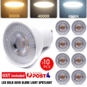 1~10X LED Bulb GU10 Globe Light Spotlight Warm Cool White Lamp Bright DownLight - Picture 1 of 28