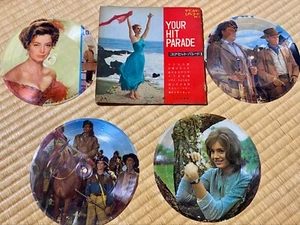 Yvette Mimieux cover 1961 Japan 4 Picture Flexi Disc + Booklet / Capucine - Picture 1 of 10