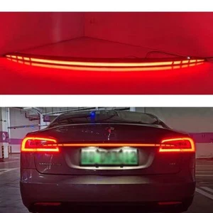 Lámpara de luz trasera LED negra para maletero puerta trasera apta para Tesla Model S 2015-2023 - Imagen 1 de 5