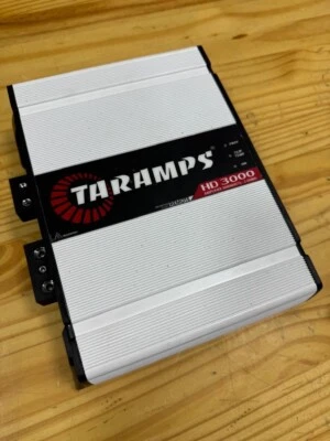 Taramps HD 3000 Amplifier 2 Ohm Car HD3000 3K Watts Taramp's Amp Full Range Bass - Image 1 of 4