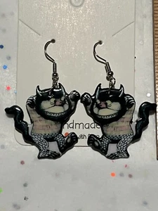 NEW Monster from Where The Wild Things are Earrings * Spooky Halloween 2x1 - Picture 1 of 7
