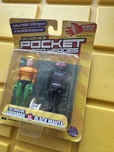 DC Direct Silver Age Aquaman and Black Manta DC Comics Pocket Super Heroes - Picture 1 of 4