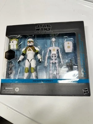 Figura de acción Clone Commando (Urban Fighter) y B1 Battle Droid (entrenamiento) paquete de 2 Foto 1 de 4