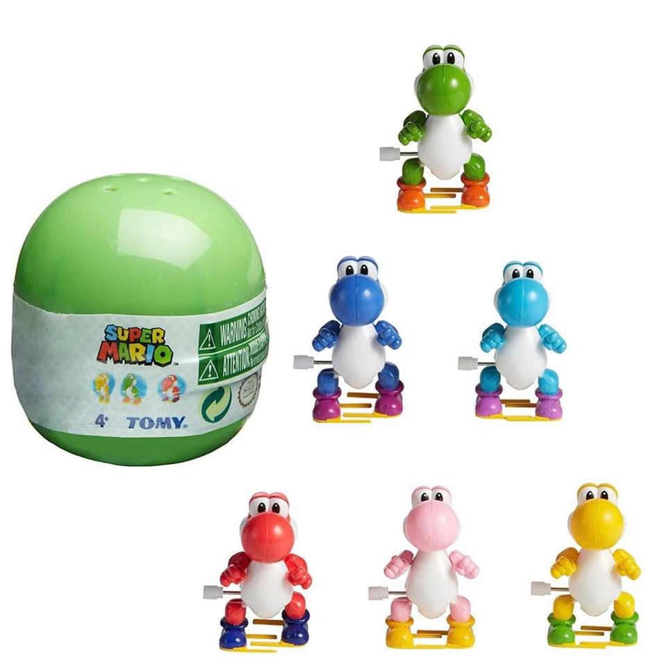 Mini figura de cuerda misteriosa de Super Mario Yoshi - una aleatoria Foto 1 de 1