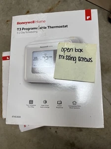 Termostato programable honeywell home t3 faltan tornillos - Imagen 1 de 1