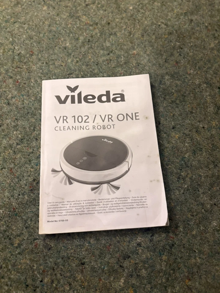 Robot Aspirapolvere Vileda VR 102 / VR ONE | Senza Sacco | Robot Pulizia Senza Fatica - Immagine 1 di 4