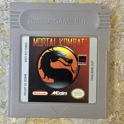 Картридж Mortal Kombat — Nintendo Game Boy **ПРОТЕСТИРОВАН** - Изображение 1 из 2