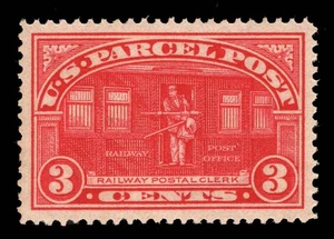 MOMEN: US BRIEFMARKEN #Q3 PAKETPOST POSTFRISCH OG NH PSE BEWERTET ZERTIFIZIERT VZ-SUP 95 LOT #95044 - Bild 1 von 3