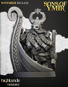Royaumes nains -Heros nain Maitre des océans - Imagen 1 de 3