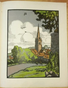 VIENNE 86 BOIS EN COULEURS DE JEHAN BERJONNEAU SAINT BENOIT 1932 - Picture 1 of 1