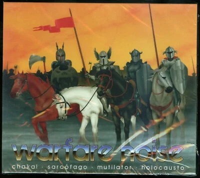 Warfare Noise Compilation CD new Chakal Sarcofago Mutilator Holocausto Foto 1 de 2