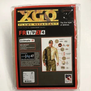 New XGO FR Phase 2 Mens Sz 2X Desert Sand Pants Flame Retardant New Mid- Weight - Picture 1 of 10