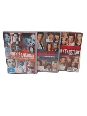 Greys Anatomy DVD 3 Season Bundle - image 1 of 4