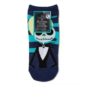 LOTTO 3 calzini da donna Disney Nightmare Before Christmas senza spettacolo, confezione da 3 taglia 4-10 - Foto 1 di 2
