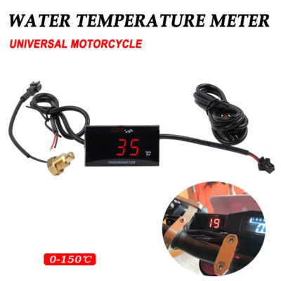 Nuevo medidor de temperatura del agua 0-150 °C para Kawasaki Vulcan 1500 1600 1700 2000 Foto 1 de 4