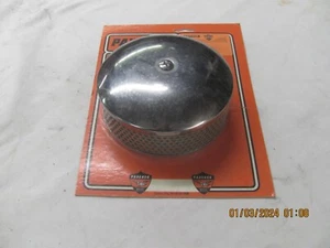Paughco #702 6 inch Chrome Air Cleaner Cover - Picture 1 of 3