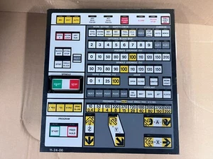 Hitachi Seiki Seicos II 2 Panel Keyboard NEW SMCN-2B OPI-MC 10-02-01 TF 11-24-00 - Picture 1 of 4