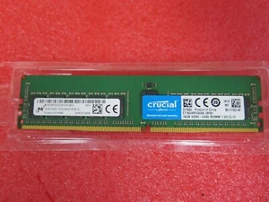 CT16G4RFS424A Crucial 16GB PC4-19200 DDR4-2400MHz ECC Memory MTA18ASF2G72PZ-2G3 - Picture 1 of 2
