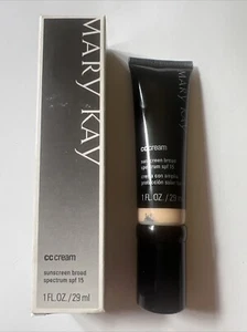 Mary Kay CC Cream Sunscreen Broad Spectrum SPF 15 Very Light 072822 Exp.11/16 - Picture 1 of 6
