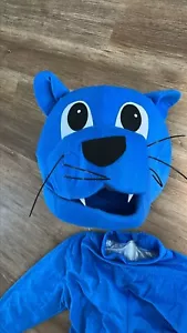 Blue Panther Cat Mascot Birthday Halloween Party Adult Complete Costume Dress Up - Picture 1 of 2