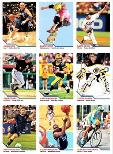 Alberto Contador Aaron Rodgers Tuukka Rask Wambach 2010 SI for Kids 9 CARD SHEET